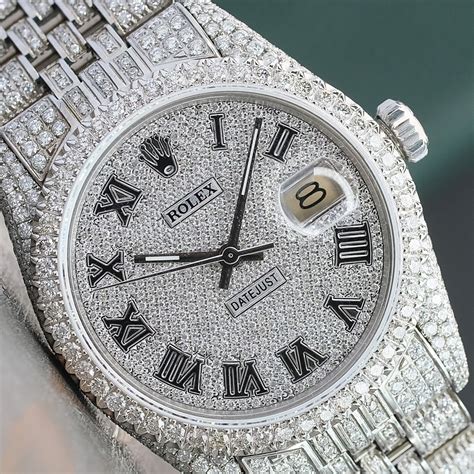 rolex watch bracelet diamond|Rolex datejust full diamond price.